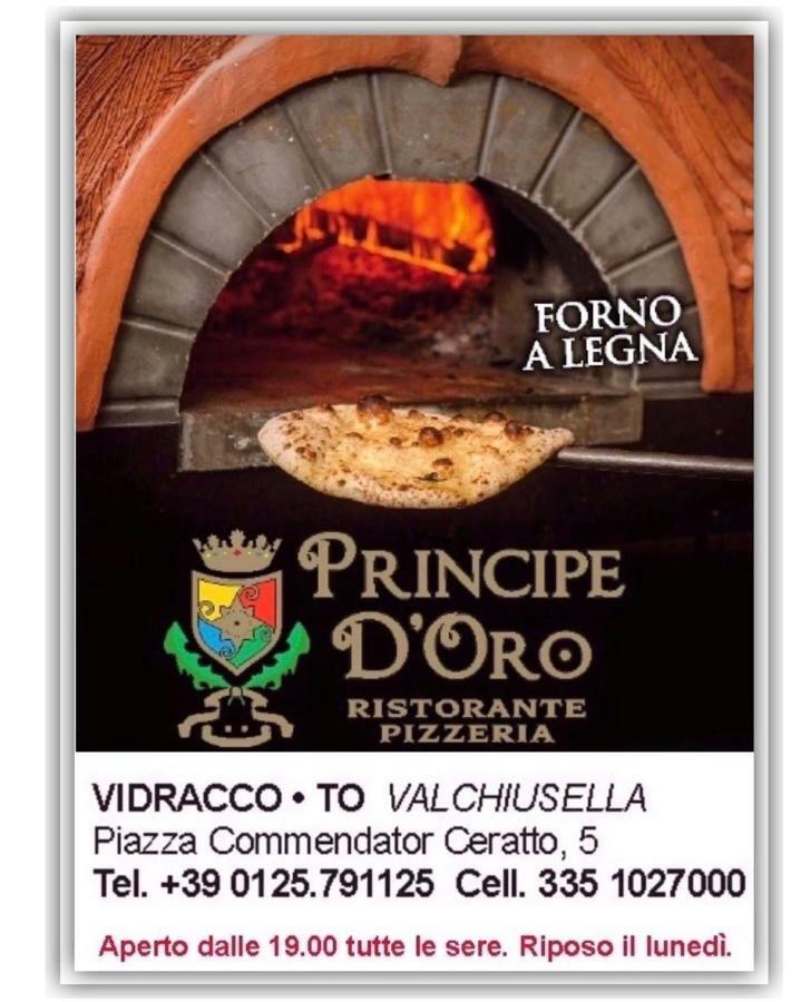 Ristorante Pizzeria Principe D'Oro Hotel Vidracco Kültér fotó